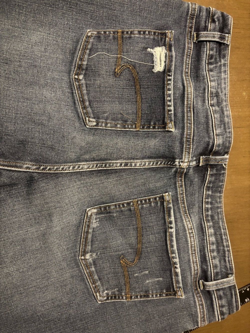 Terra & Sky Women's Blue Boot Cut Jeans